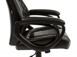 Különleges forma, masszív felépítés - CHA-432 főnöki fotel karfával